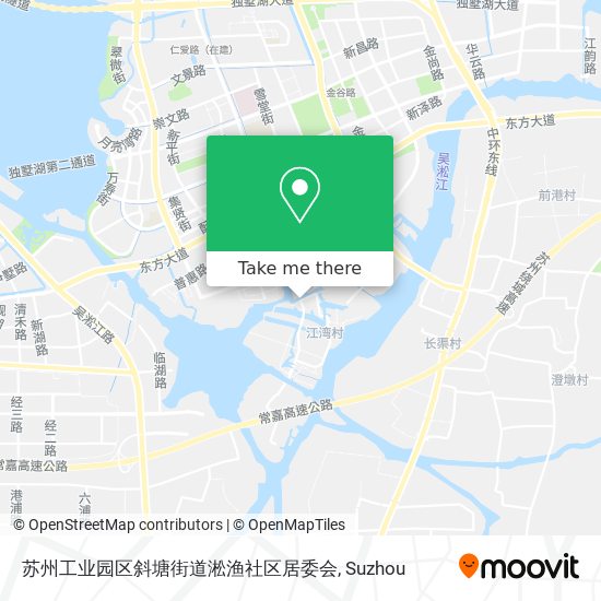 苏州工业园区斜塘街道淞渔社区居委会 map