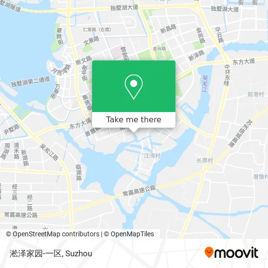 淞泽家园-一区 map