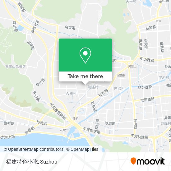 福建特色小吃 map