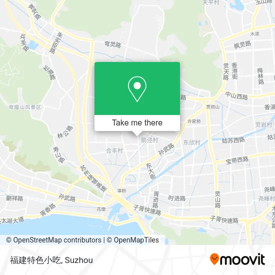 福建特色小吃 map