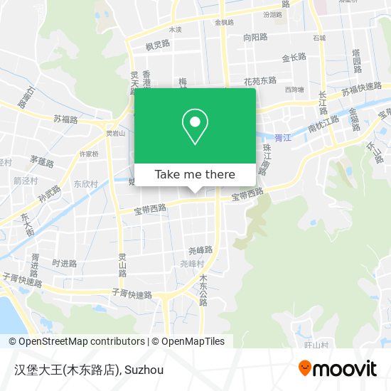 汉堡大王(木东路店) map