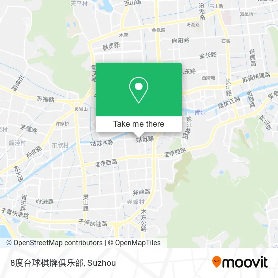 8度台球棋牌俱乐部 map