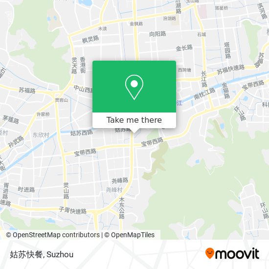 姑苏快餐 map