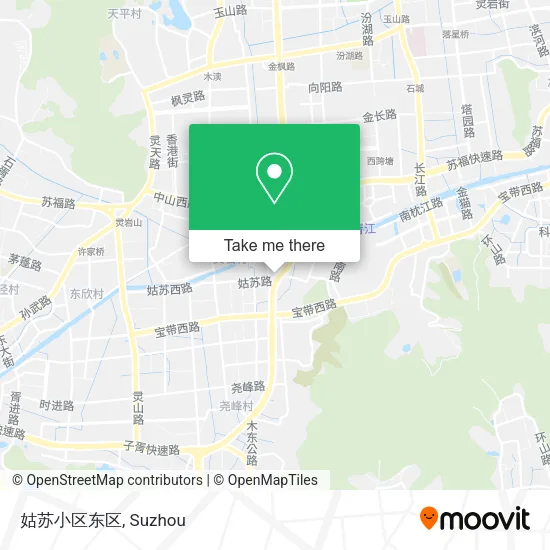 姑苏小区东区 map