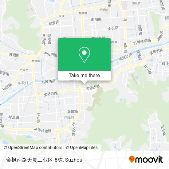 金枫南路天灵工业区-8栋 map