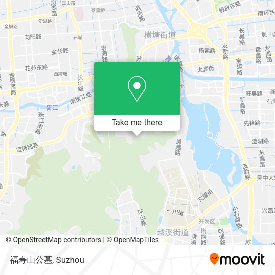 福寿山公墓 map