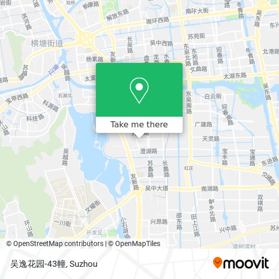 吴逸花园-43幢 map
