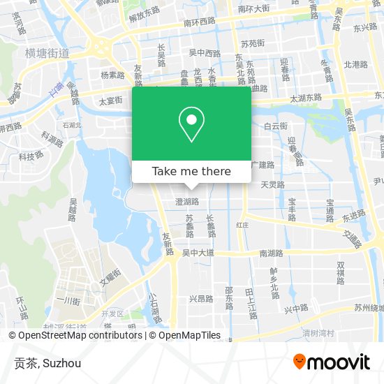 贡茶 map