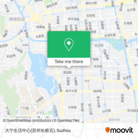 大宁生活中心(苏州长桥店) map