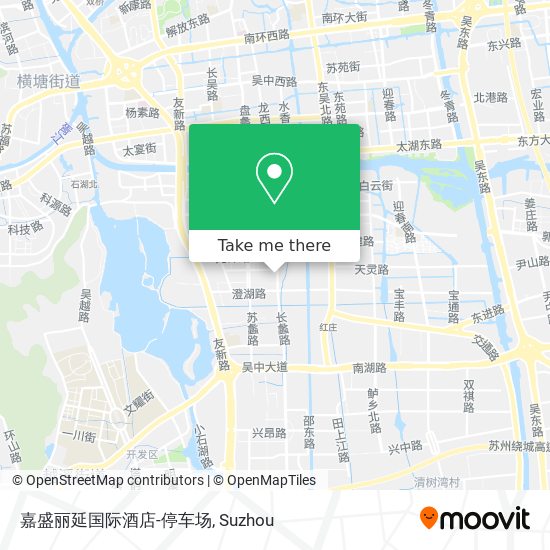 嘉盛丽延国际酒店-停车场 map