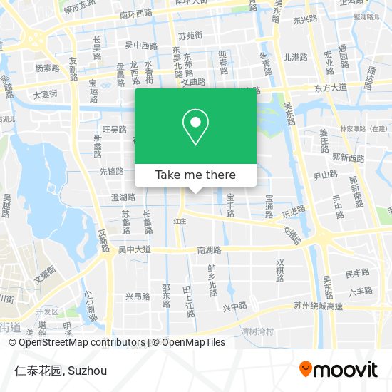 仁泰花园 map