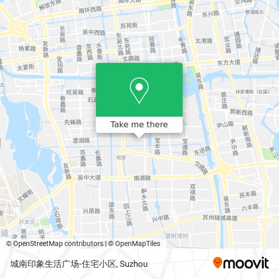 城南印象生活广场-住宅小区 map