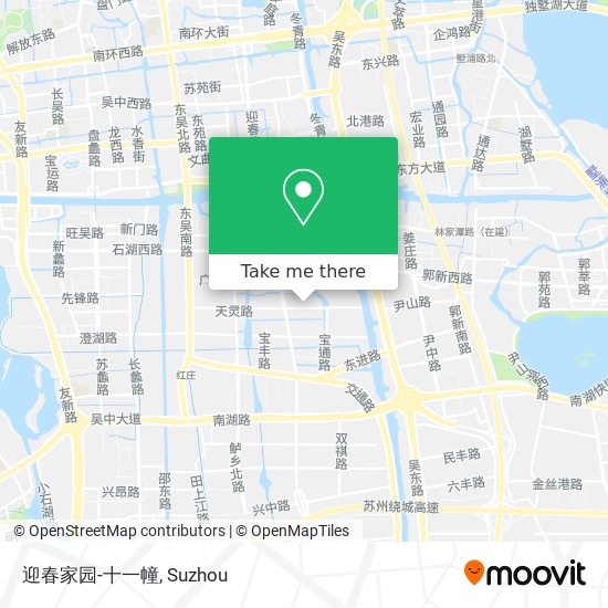 迎春家园-十一幢 map