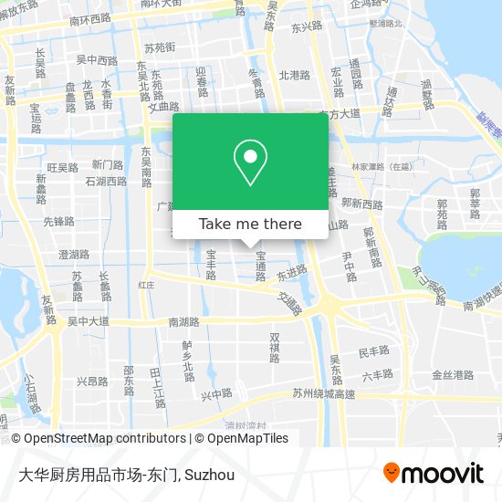 大华厨房用品市场-东门 map