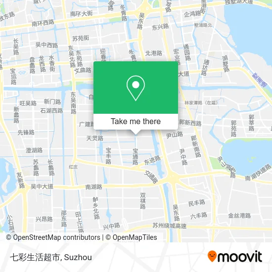七彩生活超市 map