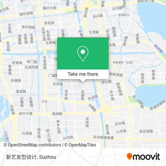新艺发型设计 map