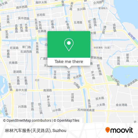 林林汽车服务(天灵路店) map