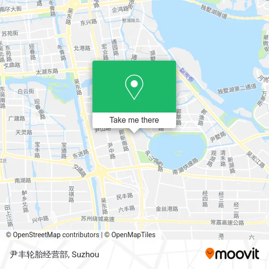 尹丰轮胎经营部 map