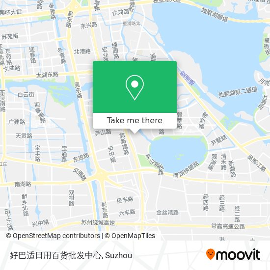 好巴适日用百货批发中心 map