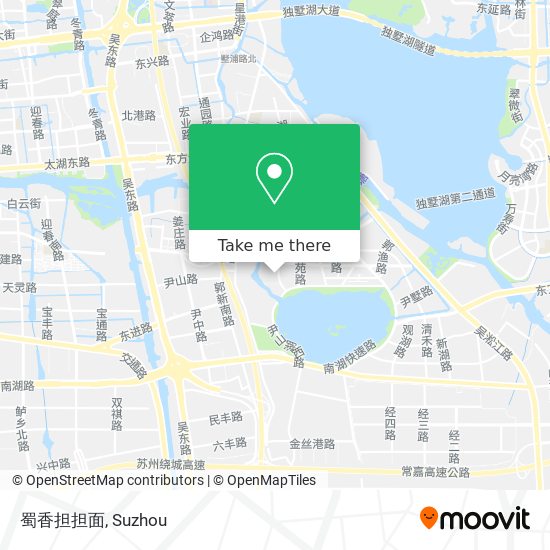 蜀香担担面 map