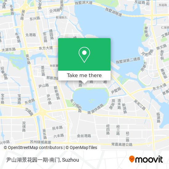 尹山湖景花园一期-南门 map