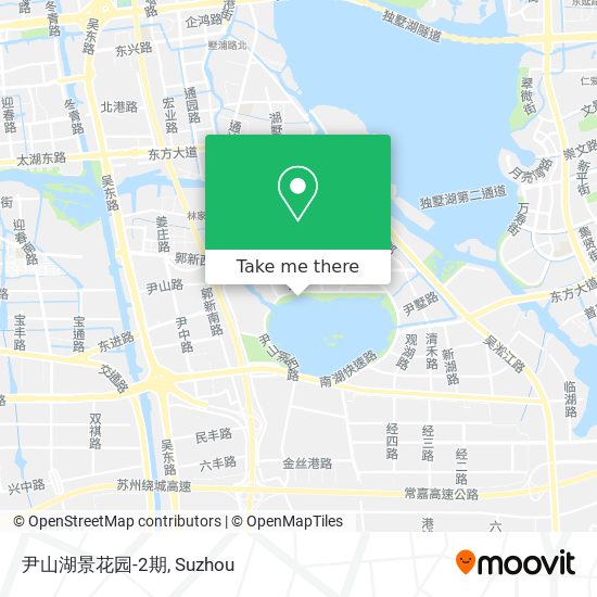 尹山湖景花园-2期 map
