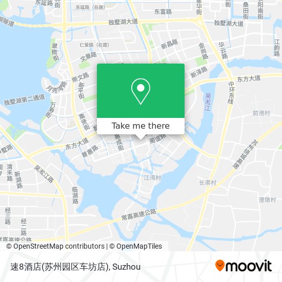 速8酒店(苏州园区车坊店) map