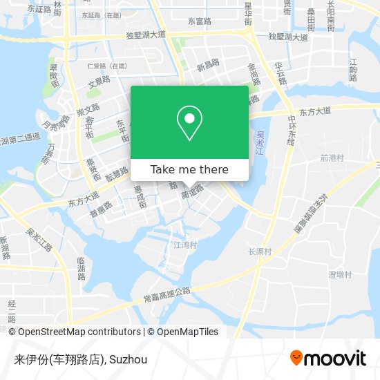 来伊份(车翔路店) map