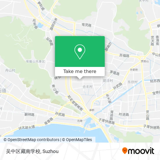吴中区藏南学校 map