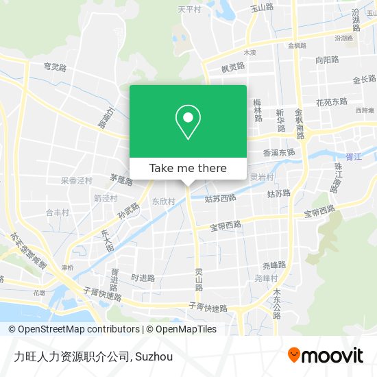 力旺人力资源职介公司 map