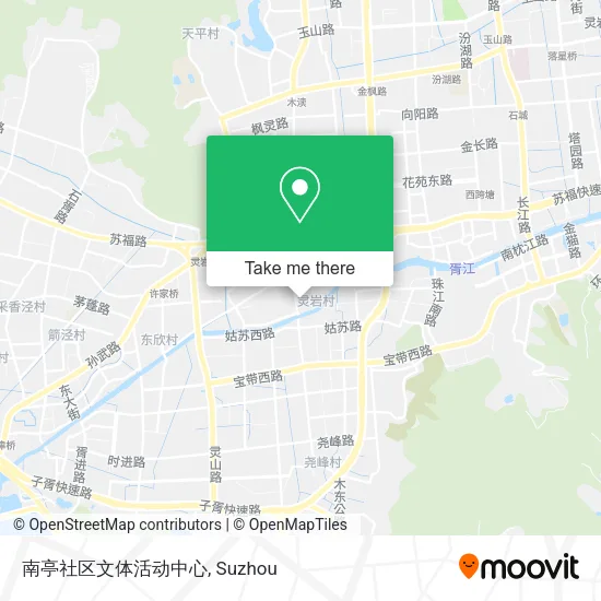 南亭社区文体活动中心 map