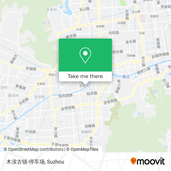 木渎古镇-停车场 map