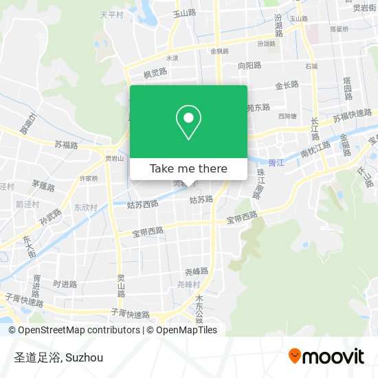 圣道足浴 map