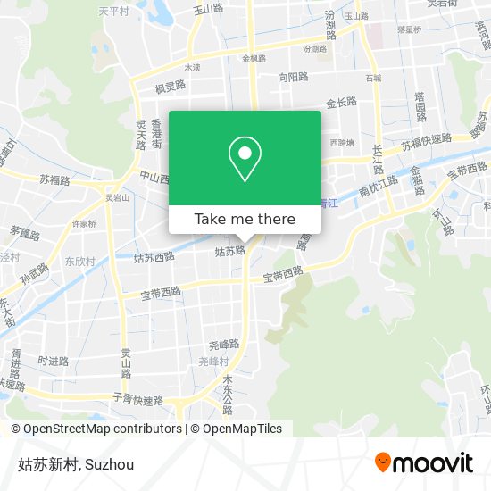 姑苏新村 map