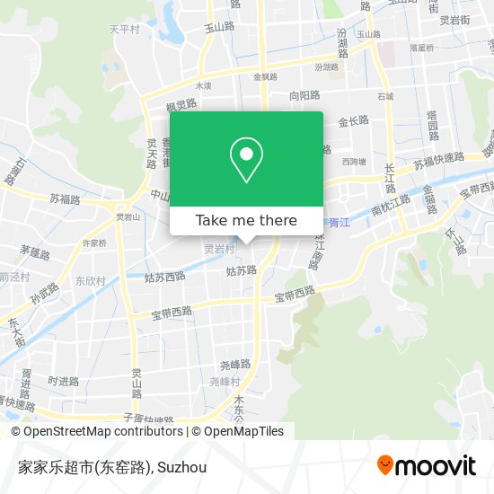 家家乐超市(东窑路) map
