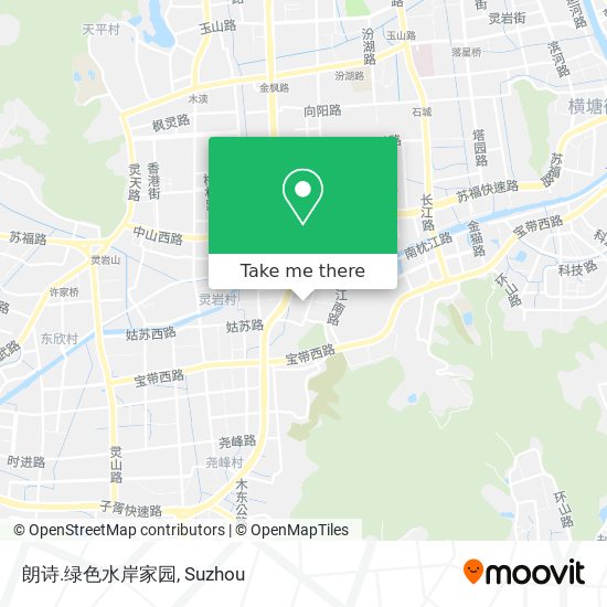 朗诗.绿色水岸家园 map