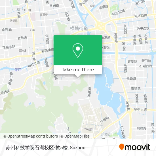 苏州科技学院石湖校区-教5楼 map