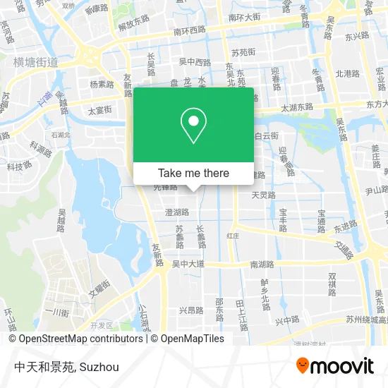 中天和景苑 map