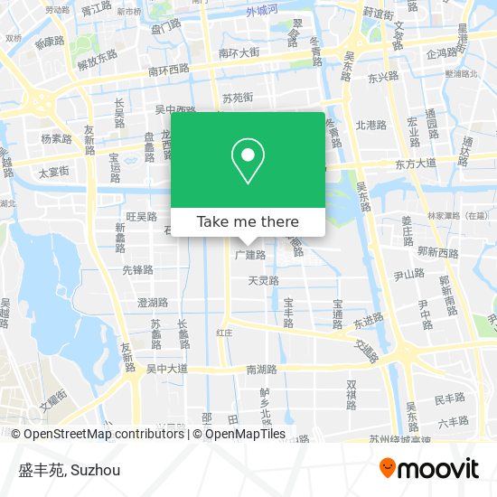 盛丰苑 map