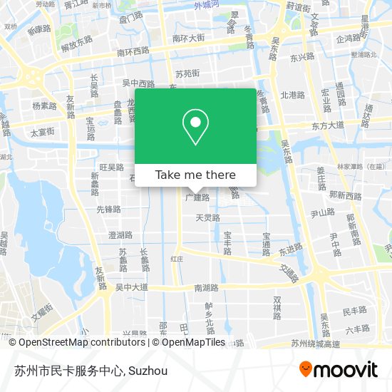 苏州市民卡服务中心 map