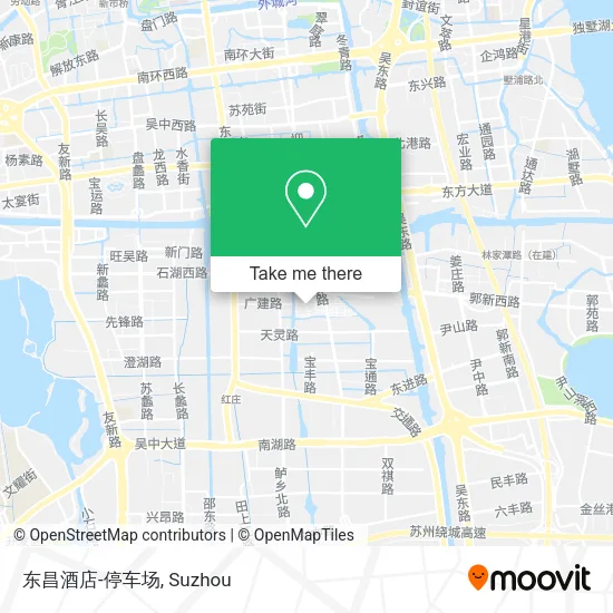 东昌酒店-停车场 map