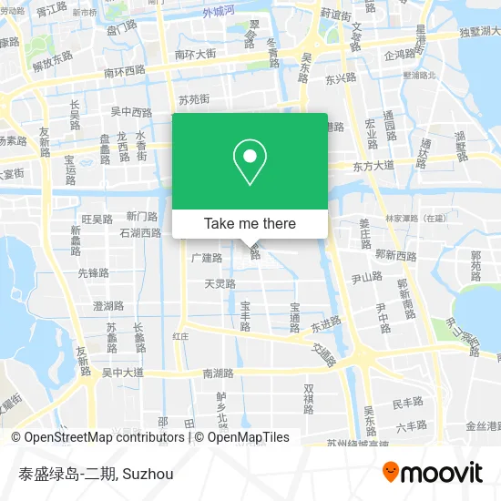 泰盛绿岛-二期 map