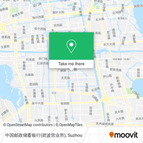 中国邮政储蓄银行(碧波营业所) map