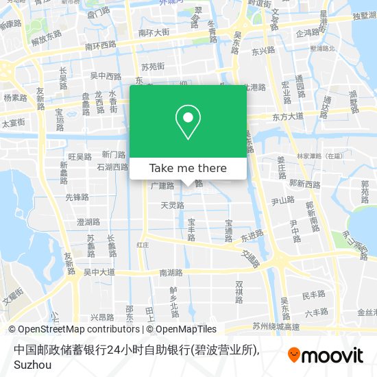 中国邮政储蓄银行24小时自助银行(碧波营业所) map