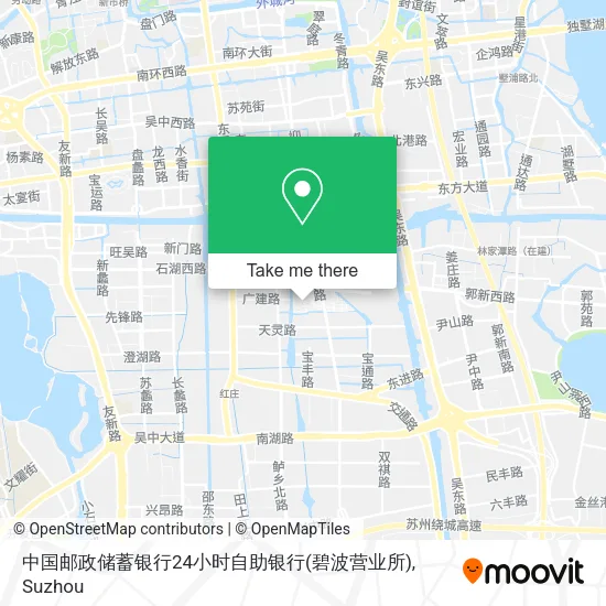 中国邮政储蓄银行24小时自助银行(碧波营业所) map