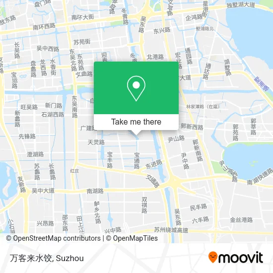 万客来水饺 map