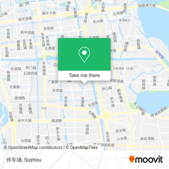 停车场 map