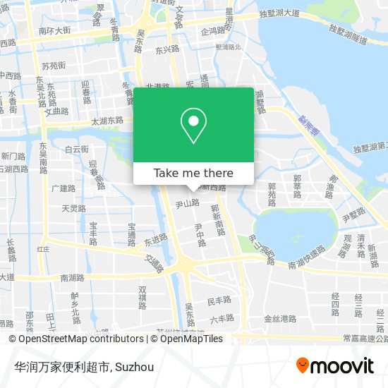 华润万家便利超市 map