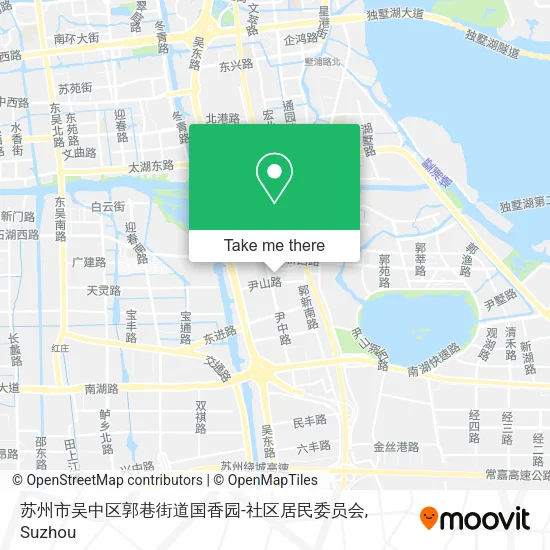 苏州市吴中区郭巷街道国香园-社区居民委员会 map