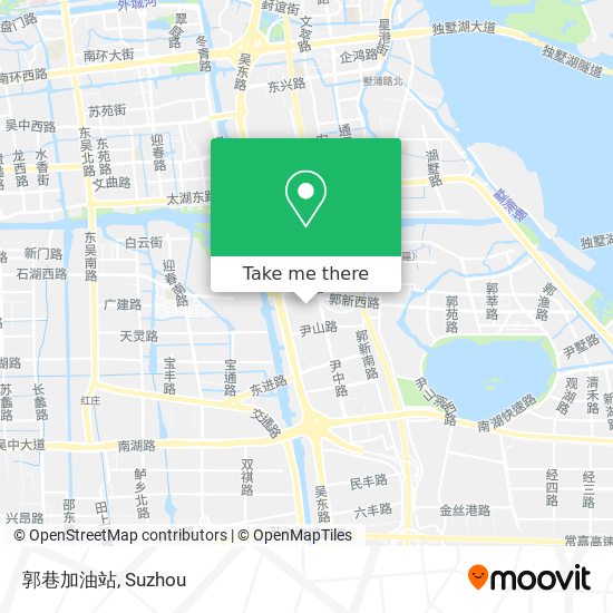 郭巷加油站 map